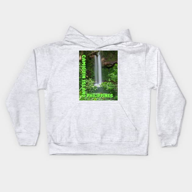 Camiguin Island Philippines Kids Hoodie by likbatonboot